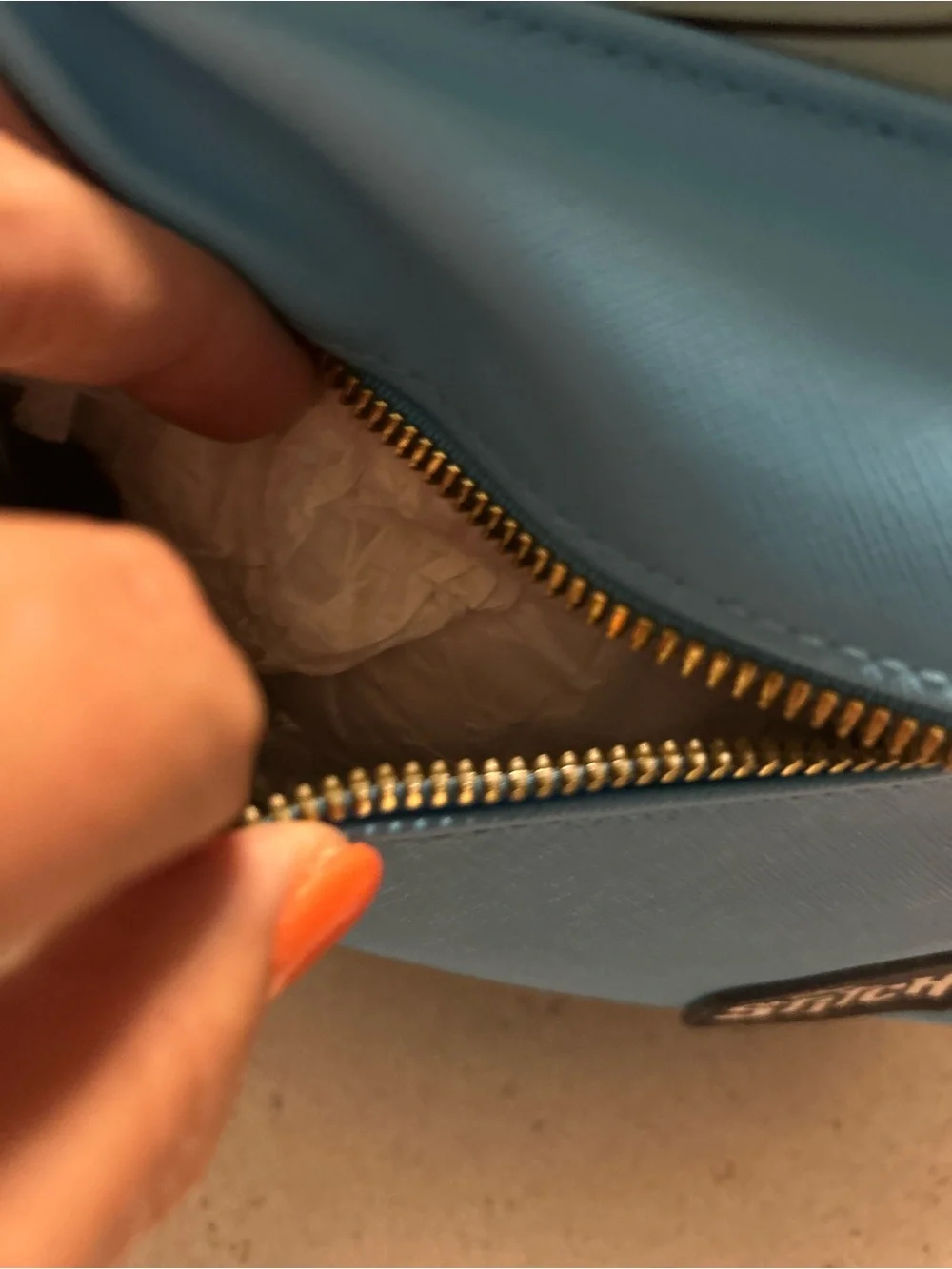 Kids Blue Stitch Mini Backpack with Disney Squishes